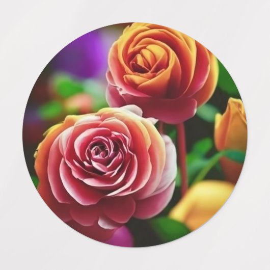 Blume Etiketten (Design 2)