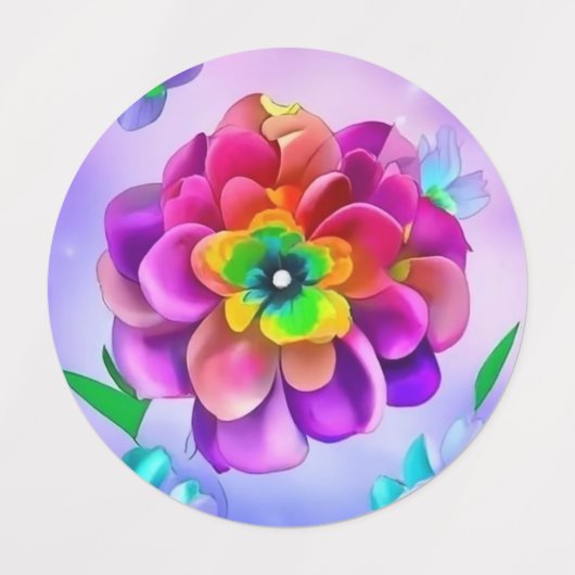 Blume Etiketten (Design 1)