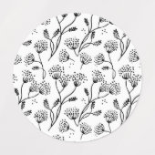 Blume Etiketten (Design 1)