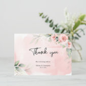 Blume Eukalyptus-Goldmedaille Dankeskarte (Stehend Vorderseite)