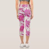 Blume Explosion Capri Leggings (Rückseite)