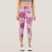 Blume Explosion Capri Leggings (Vorderseite)