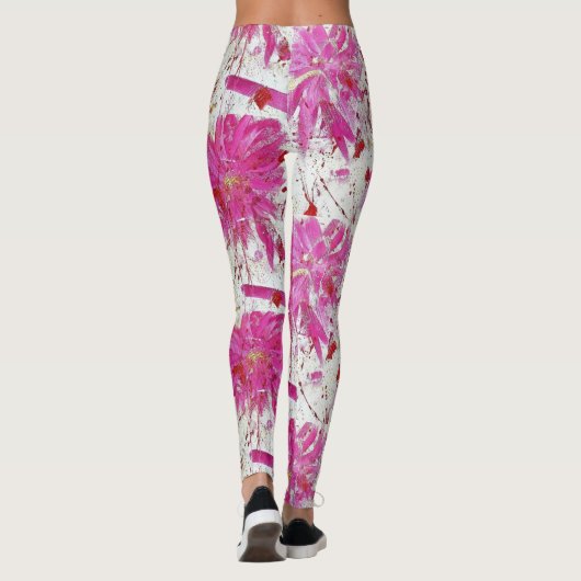 Blume Explosion Leggings (Rückseite)