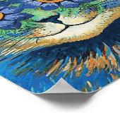 Blume Eyes Cat von Louis Wain Poster (Ecke)