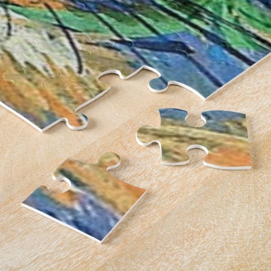 Blume Eyes Cat von Louis Wain Puzzle (Seite)