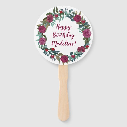 Blume Fächer (Vorderseite)