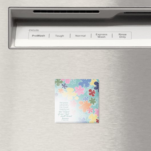 Blume Fadeth Square Magnet (In Situ (Geschirrspüler))