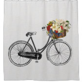 Blume Fahrrad Dusche Vorhang (Vorderseite)