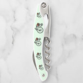Blume Fahrrad-Waiter-Schraube Kellnermesser (Rückseite)