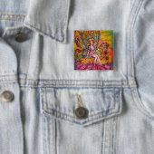 BLUME FAIRE AUF DER PINK IRIS Fantasy Button (Beispiel)