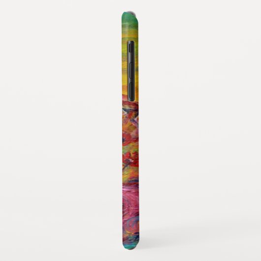 BLUME FAIRE AUF DER PINK IRIS Fantasy Case-Mate iPhone Hülle (Hinten/Links)