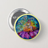 BLUME FAIRE IN DER NACHT Fantasy Button (Vorne & Hinten)