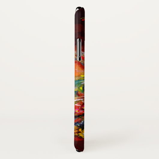 BLUME FAIRE IN RED Fantasy Case-Mate iPhone Hülle (Hinten/Rechts)