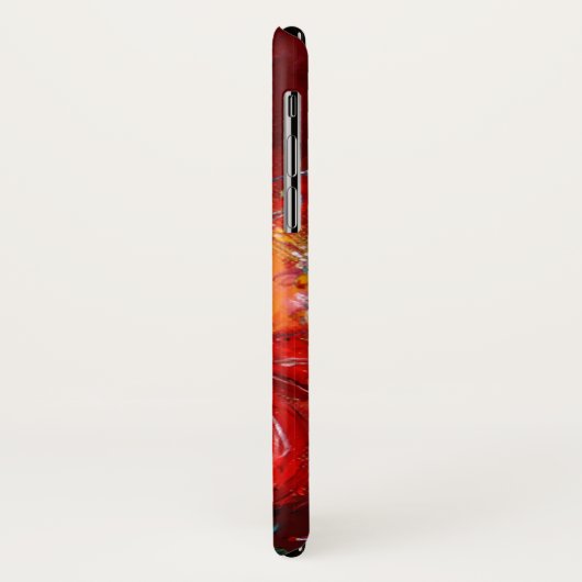 BLUME FAIRE IN RED Fantasy Case-Mate iPhone Hülle (Hinten/Links)