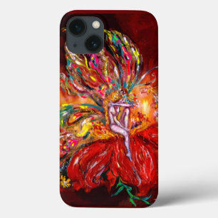 BLUME FAIRE IN RED / Fantasy Fantastic Floral Case-Mate iPhone Hülle
