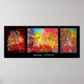 BLUME FAIRIEN IN DER NACHT POSTER (Vorne)