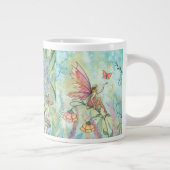 Blume Fairies Fantasy Art Jumbo Tasse (Rechts)