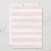 Blume Fairy Birthday Einladung (Rückseite)