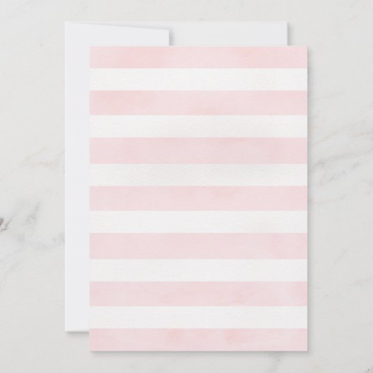 Blume Fairy Birthday Einladung (Rückseite)