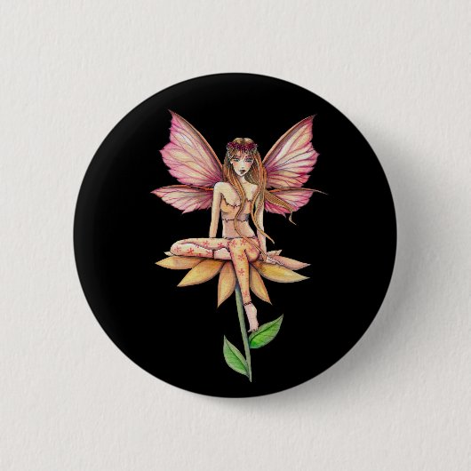 Blume Fairy Button Button (Vorderseite)