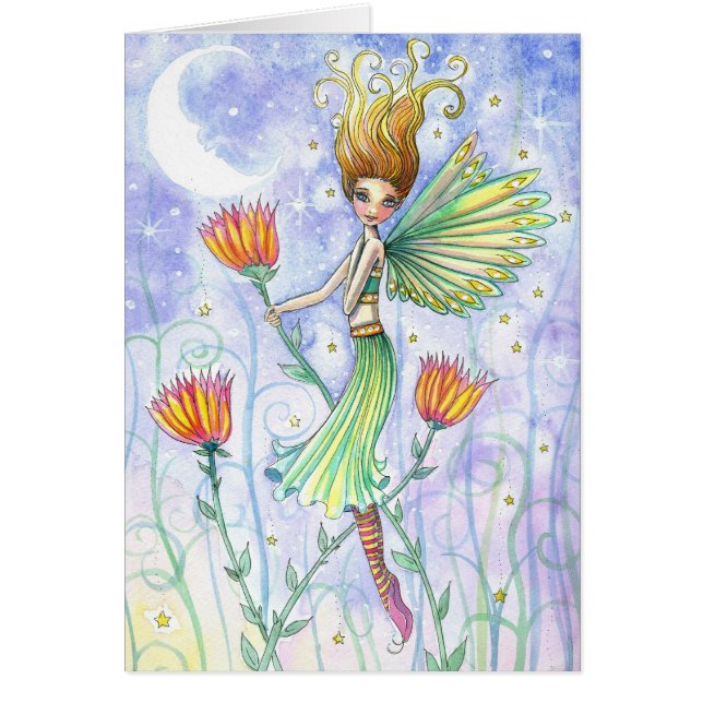 Blume Fairy Card by Molly Harrison (Vorne)