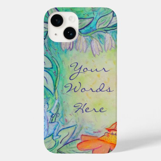 Blume Fairy Case-Mate iPhone Case (Rückseite)