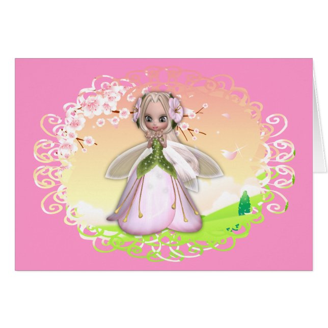 Blume Fairy Design 1 (Vorderseite (Horizontal))