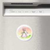 Blume Fairy Design 1 Magnet (In Situ (Geschirrspüler))