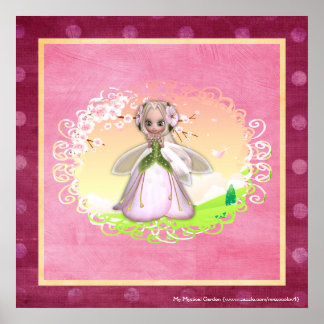 Blume Fairy Design 1 Plakatdruck Poster