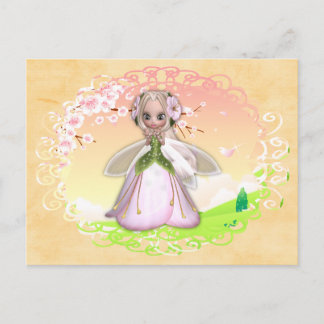 Blume Fairy Design 1b Postkarten