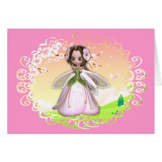 Blume Fairy Design 2 (Vorderseite (Horizontal))