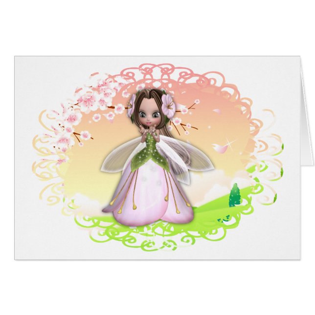Blume Fairy Design 2 (Vorderseite (Horizontal))