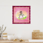 Blume Fairy Design 2 Poster Print (Küche)