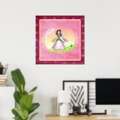 Blume Fairy Design 2 Poster Print (Heimbüro)