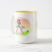 Blume Fairy Design 2 Tasse (Vorderseite Links)