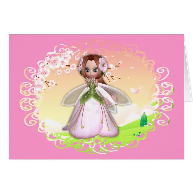 Blume Fairy Design 3 (Vorderseite (Horizontal))