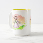 Blume Fairy Design 3 Tasse (Vorderseite Links)