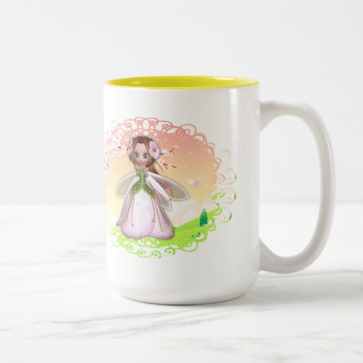 Blume Fairy Design 3 Tasse (Rechts)