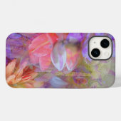 Blume Fairy Double Exposure Fantasy Art Case-Mate iPhone Hülle (Rückseite (Horizontal))
