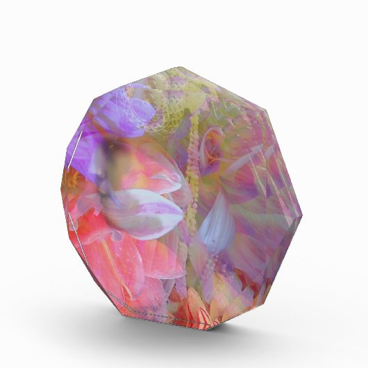 Blume Fairy Double Exposure Fantasy Art Fotoblock (Rechts)