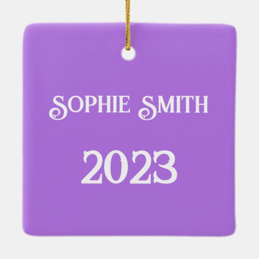 Blume Fairy Double Exposure Fantasy Art Keramikornament (Rückseite)