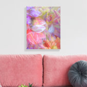 Blume Fairy Double Exposure Fantasy Art Leinwanddruck (Insitu (Wohnzimmer))