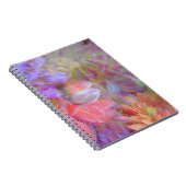 Blume Fairy Double Exposure Fantasy Art Notizblock (Rechte Seite)