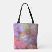 Blume Fairy Double Exposure Fantasy Art Tasche (Rückseite)