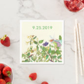 Blume Fairy Ethereal Wasserfarbe Custom Serviette (Beispiel)