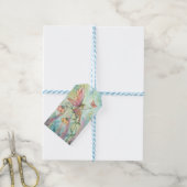 Blume Fairy Fantasy Art Gift Tags Geschenkanhänger (Mit Garn)