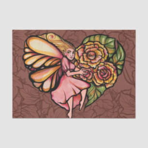 Blume Fairy Garden Blume Seidenpapier