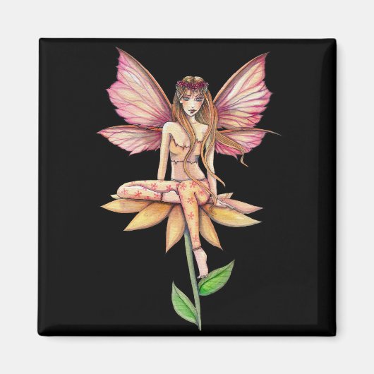 Blume Fairy Magnet (Vorne)