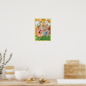 Blume Fairy Play Poster Print (Küche)
