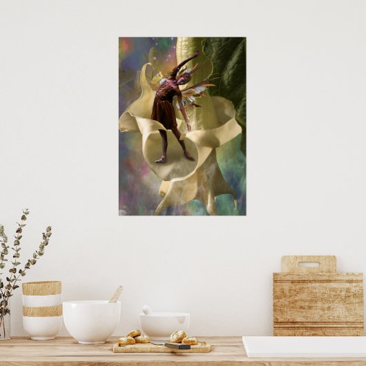 Blume Fairy Poster (Küche)